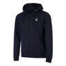 Essential Zip Zip Hoodie Men-dark blue