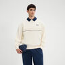 Quento Sweatshirt Men-Cream