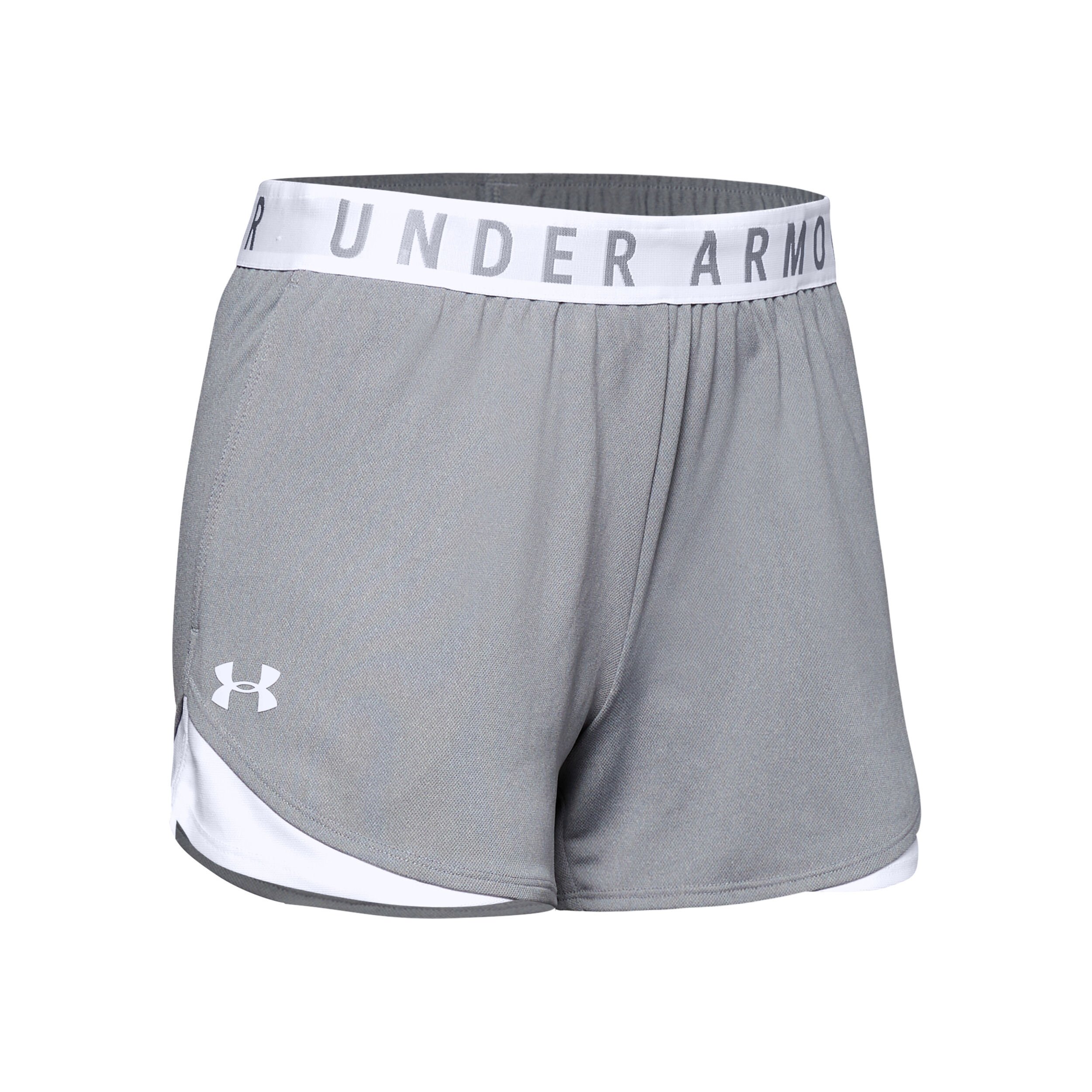 Grey under hotsell armour shorts womens