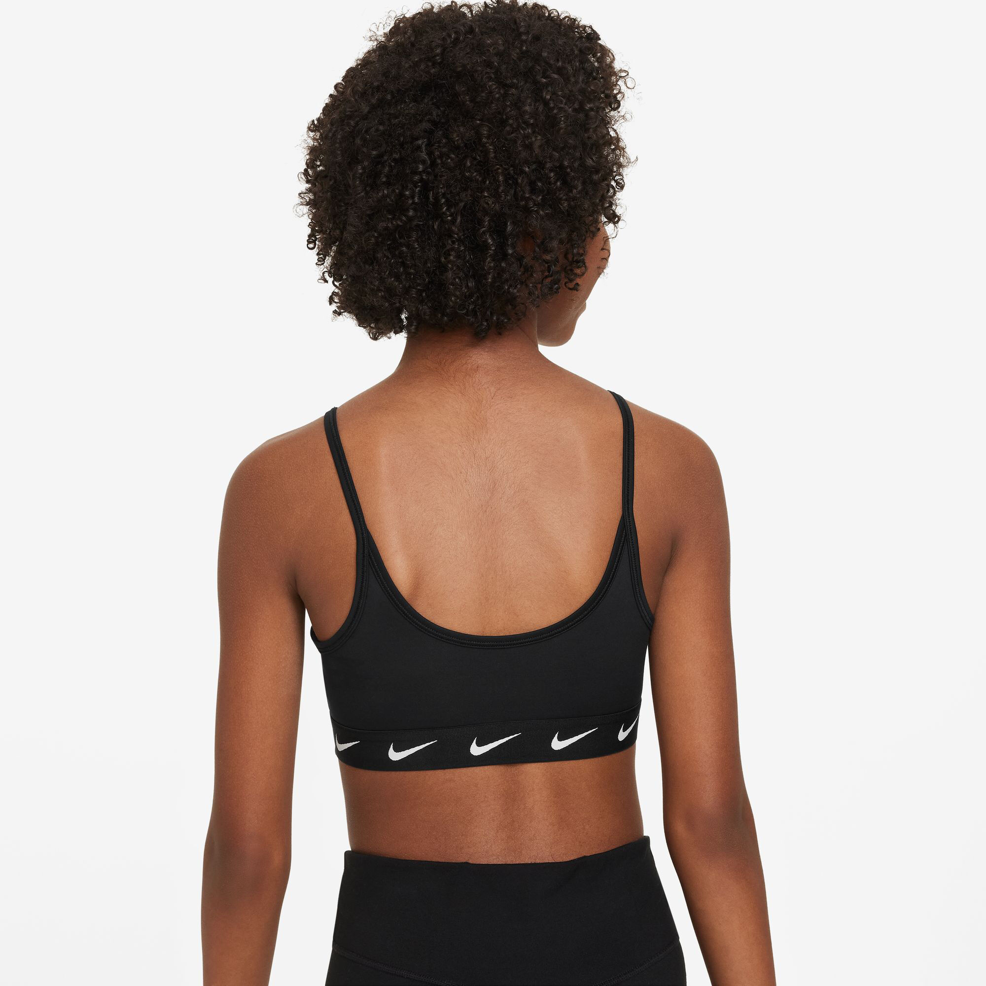 Buy Nike Dri-Fit Big Kids Sports Bras Girls Black online