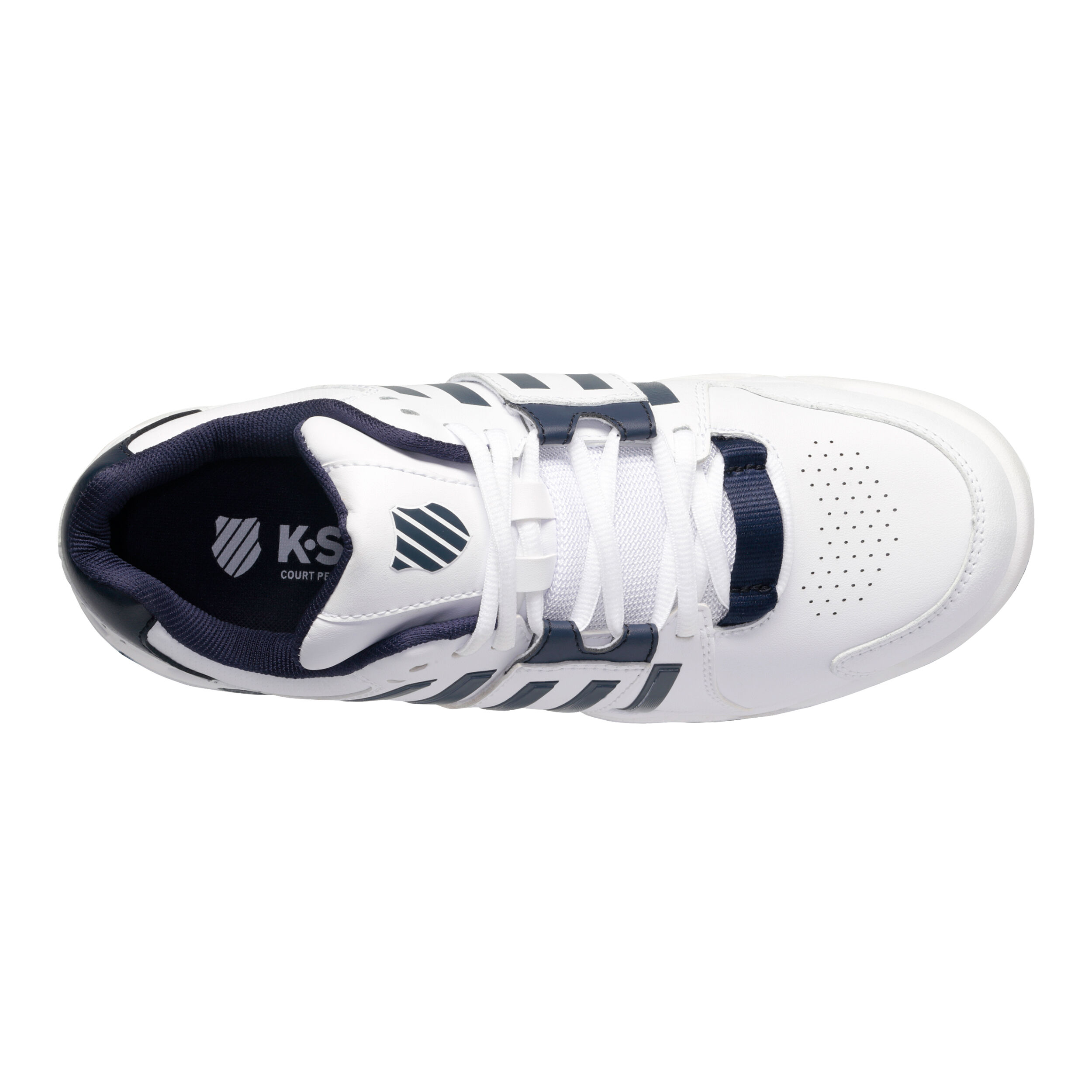 Accomplish IV All Court Shoe Men White Blue