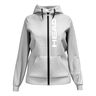 Club Original Full Zip Hoodie Women-Lightgrey