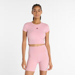 New Balance Clothing New Balance Harmony Fitted T-Shirt Women-Pink