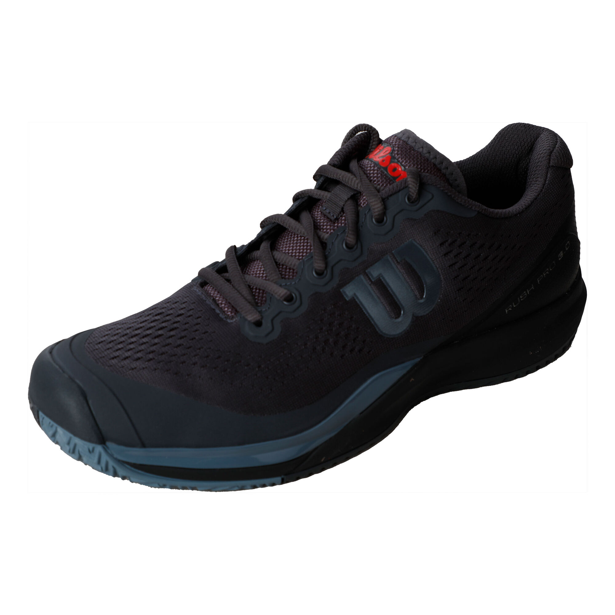 buy Wilson Rush Pro 3.0 All Court Shoe Men - Black, Red online | Tennis ...