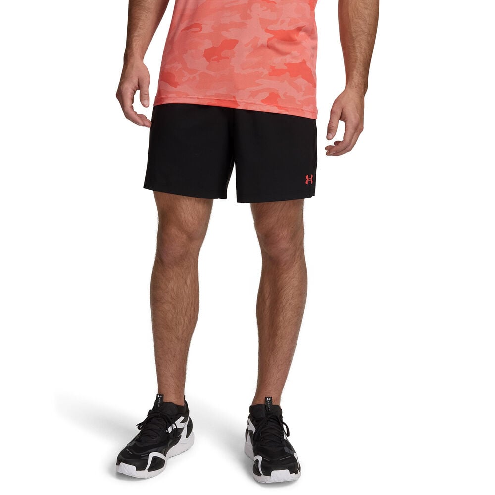Under Armour Vanish Woven 2.0 6in Shorts Men-black, red black