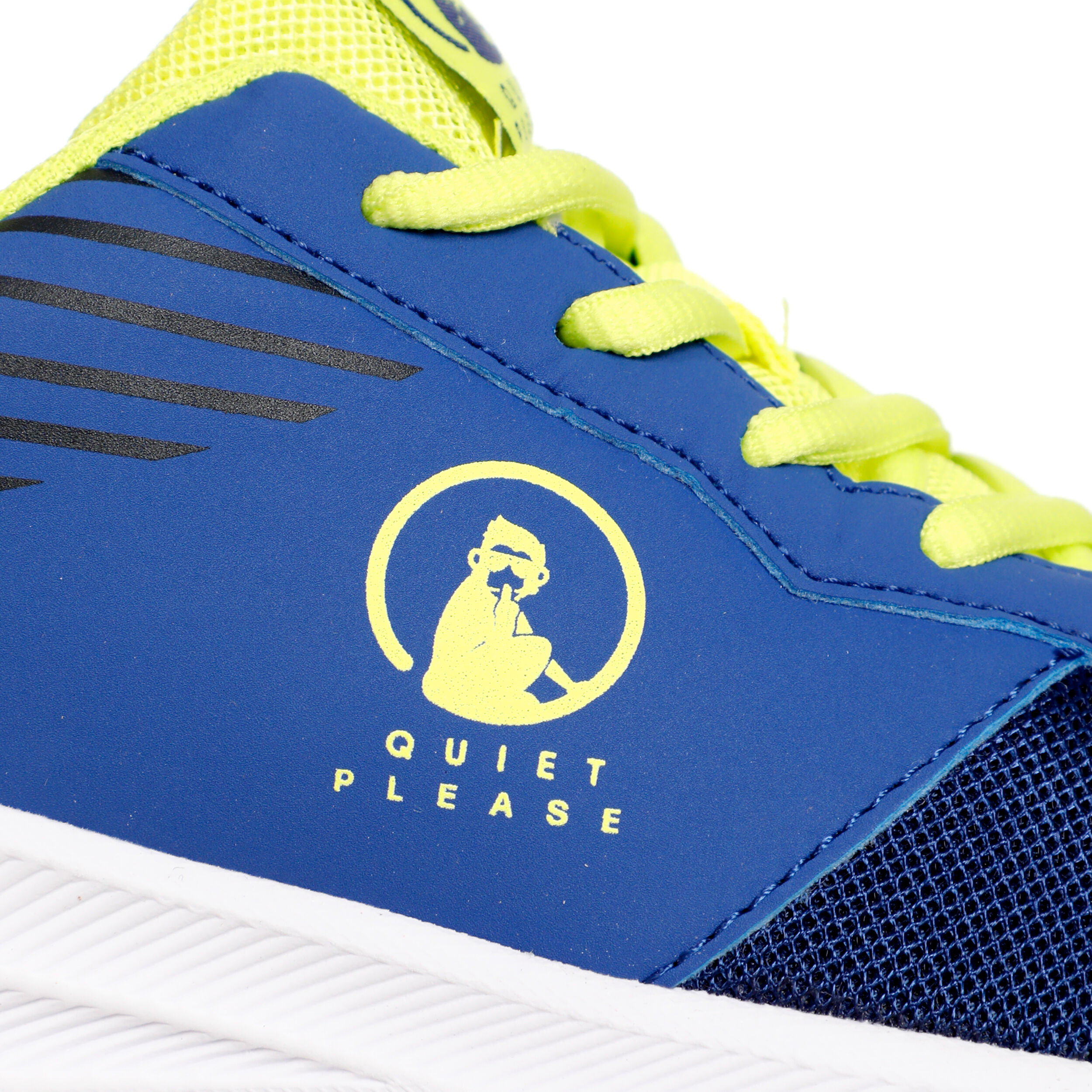 Buy Quiet Please Courtstyler Lace Up All Court Shoe Kids Blue