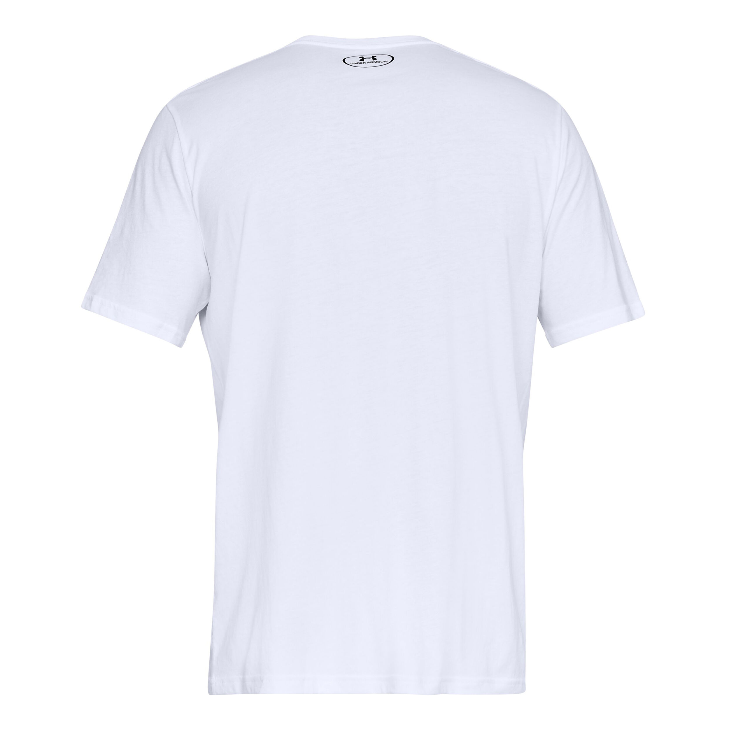 Mens under armour white t shirt clearance