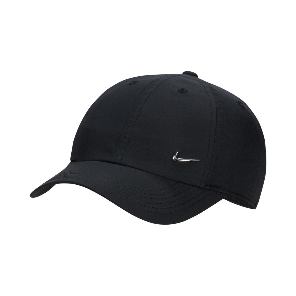 Nike Dri-FIT Club Metal Swoosh Cap Kids-black black, size: Nike Dri-FIT Club Metal Swoosh Cap Kids-black black, size: