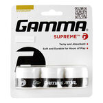 Gamma Overgrips Gamma Supreme 3 Pack-White