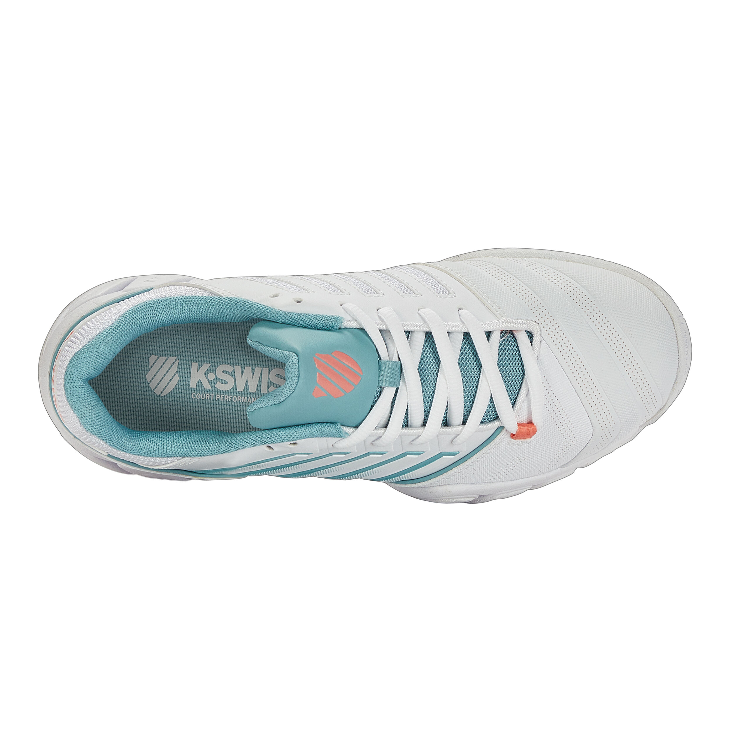 Buy K Swiss Big Shot Light 4 All Court Shoe Women White Mint