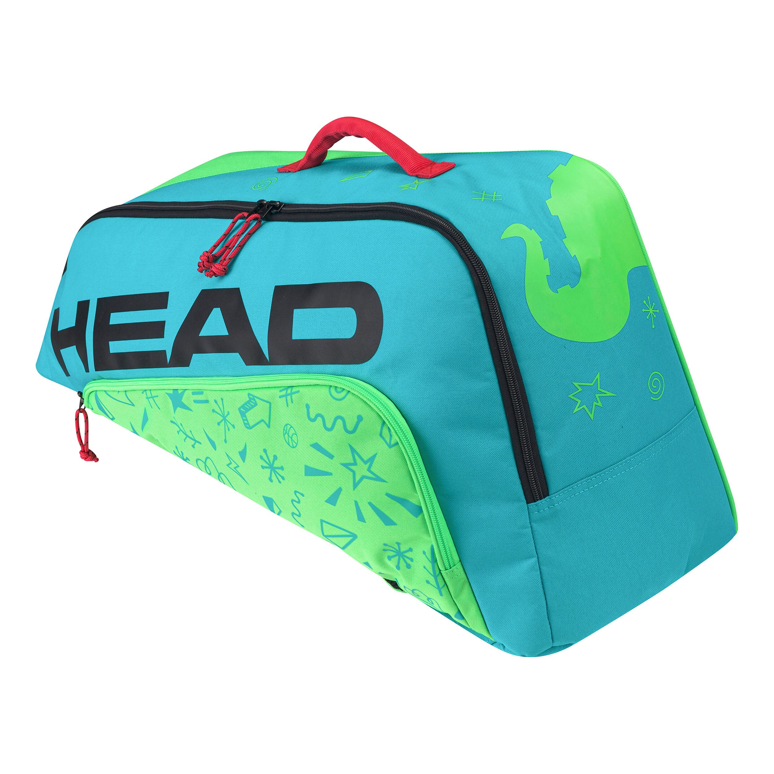 Buy HEAD Junior Combi Novak Racket Bag Blue Yellow online Tennis Point UK