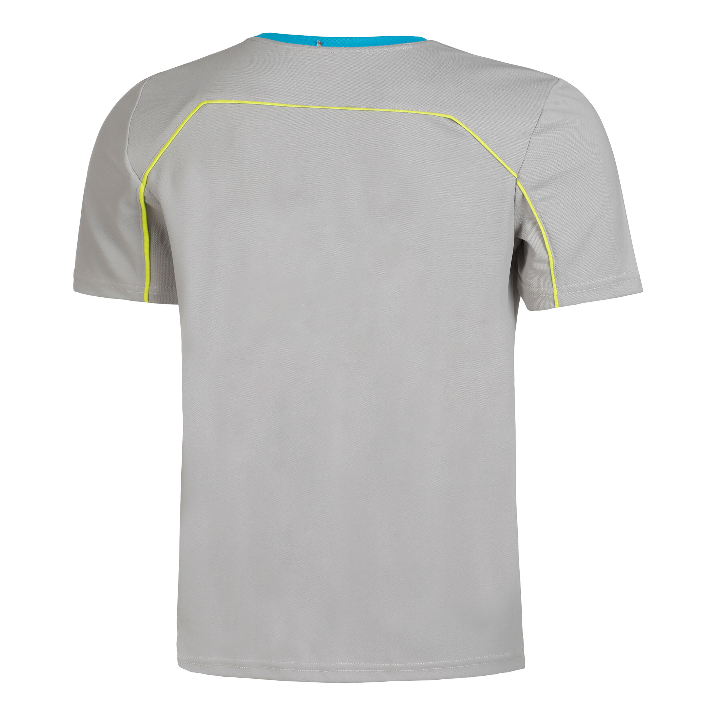 Asher T Shirt Men Silver Turquoise