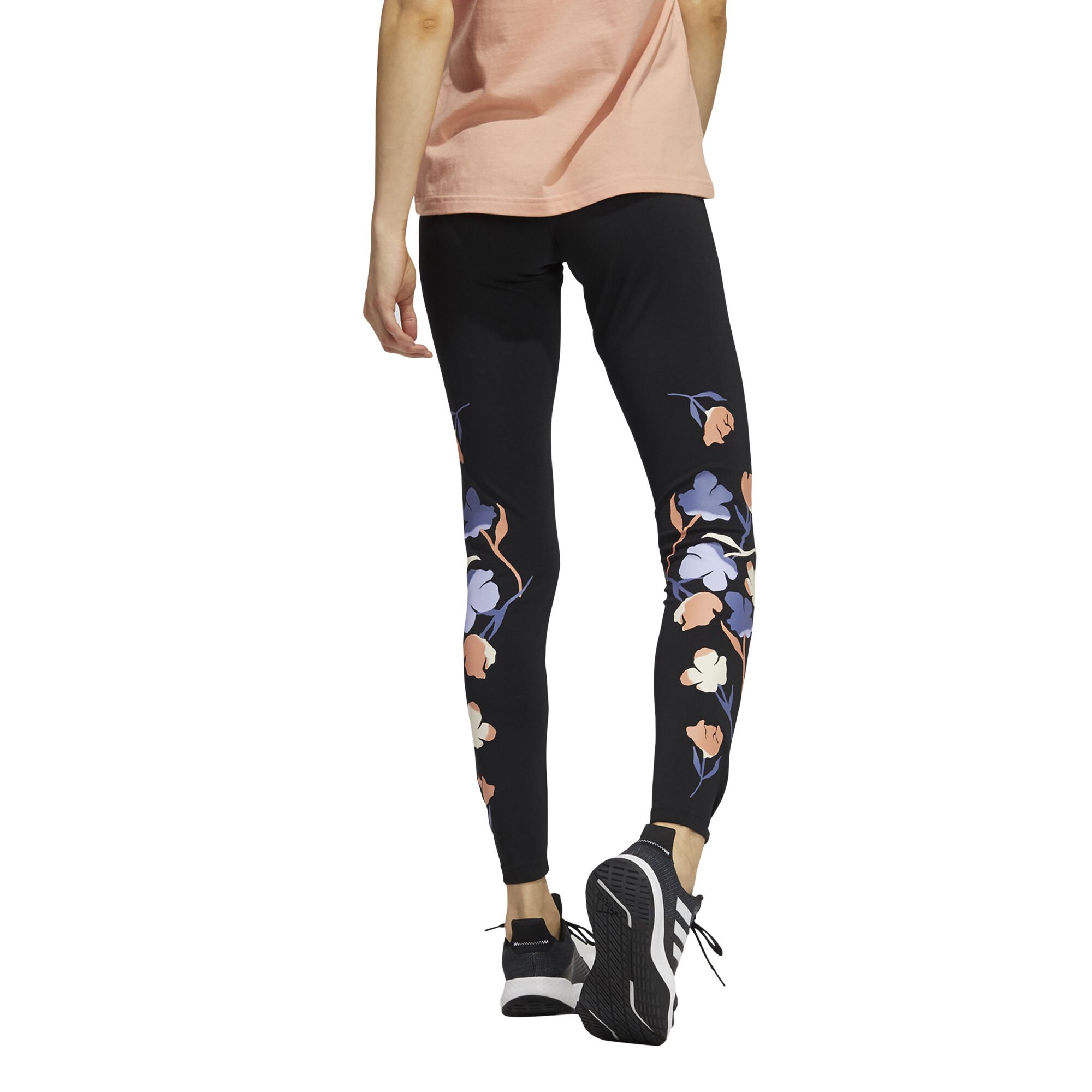 Floral adidas tights store