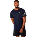 ASICS Running shirt ASICS Icon Running shirt Men-dark blue, beige
