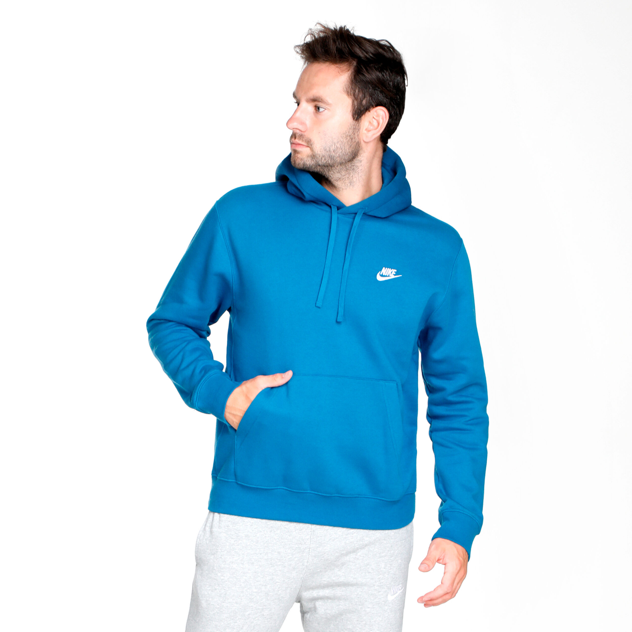 Light blue store nike hoodie mens