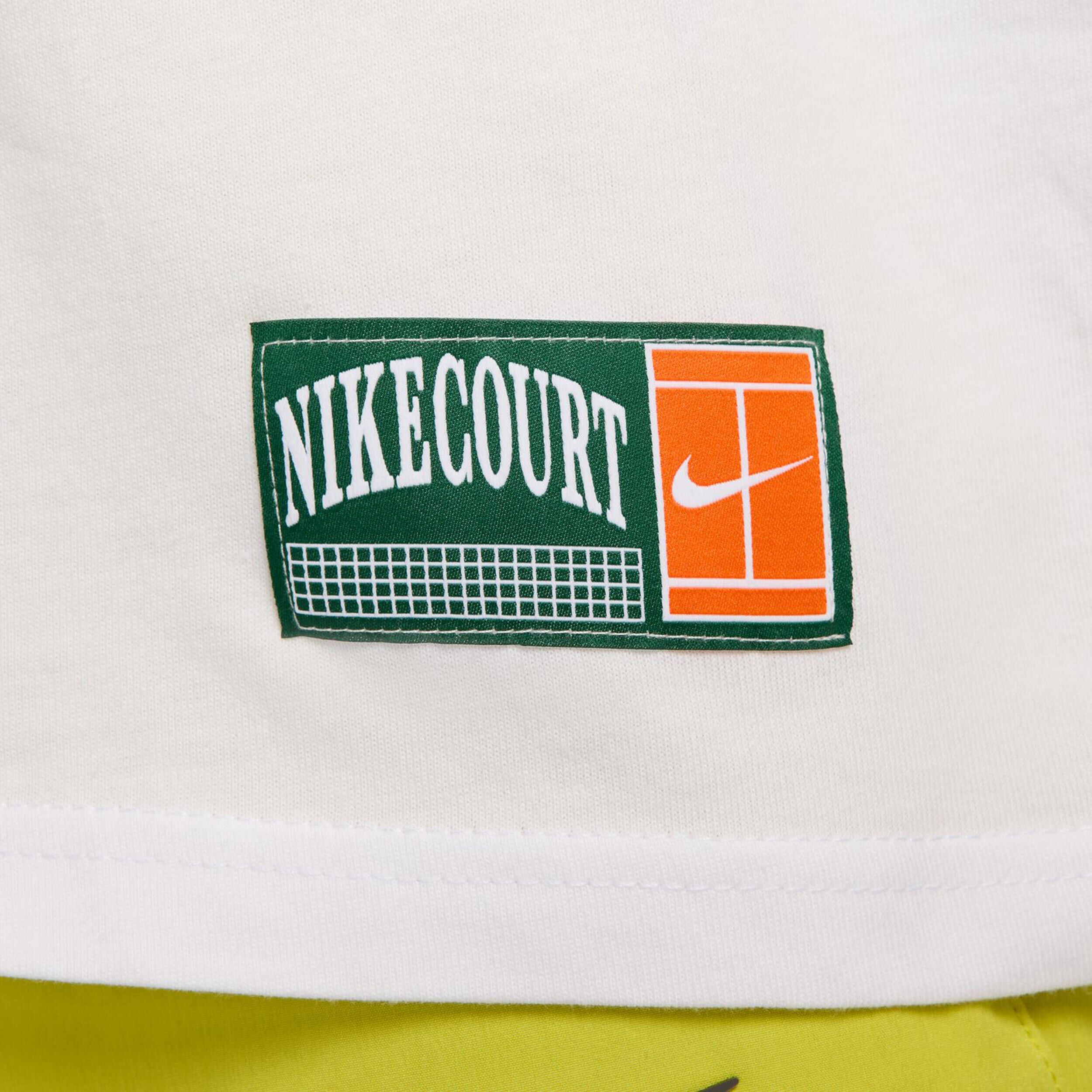 Nike Court M90 French Open T-Shirt Men White | Tennis-Point