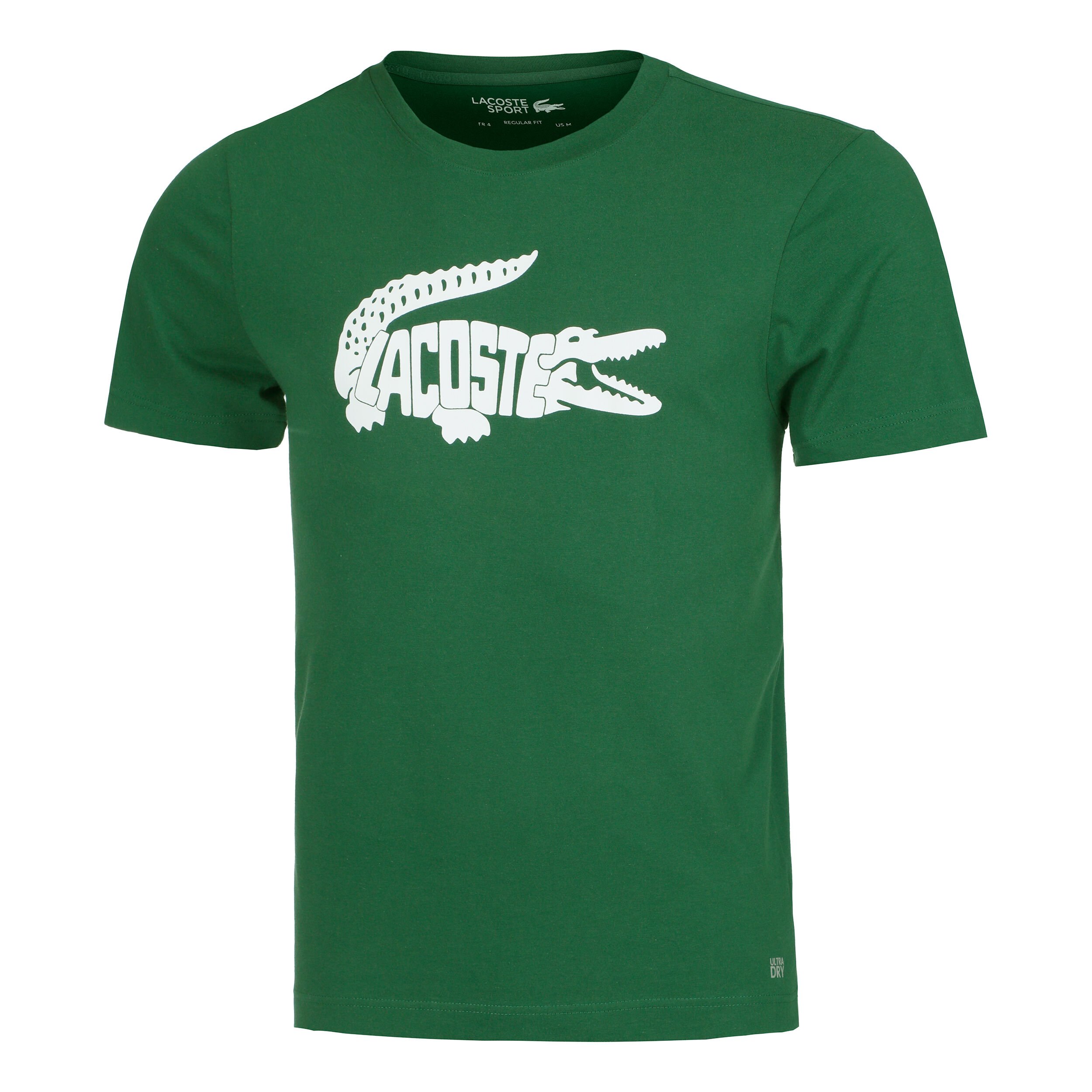 Buy Lacoste T Shirt Men Green White online Tennis Point UK