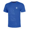 Receiver Embossed T-Shirt Men - blue, white