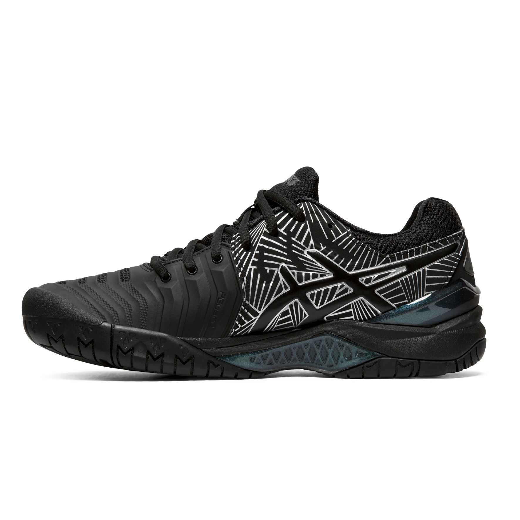 Gel Resolution 7 All Court Shoe Women Black White