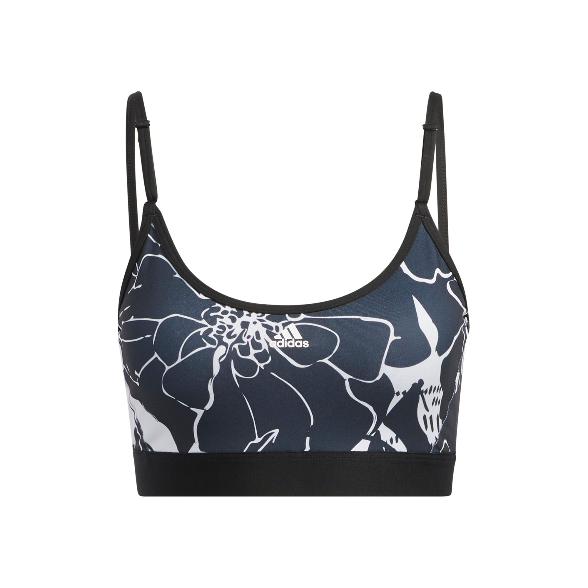 Buy adidas Training Flower Light-Support Sports Bras Women Grey