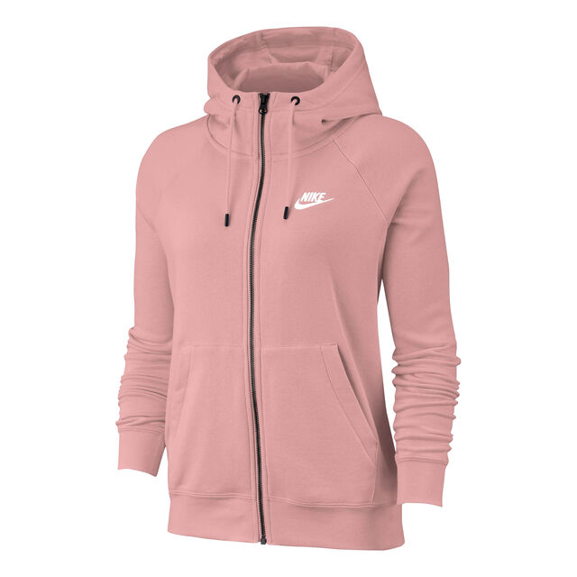 buy Nike Sportswear Essential Zip Hoodie Women - Pink online | Tennis-Point