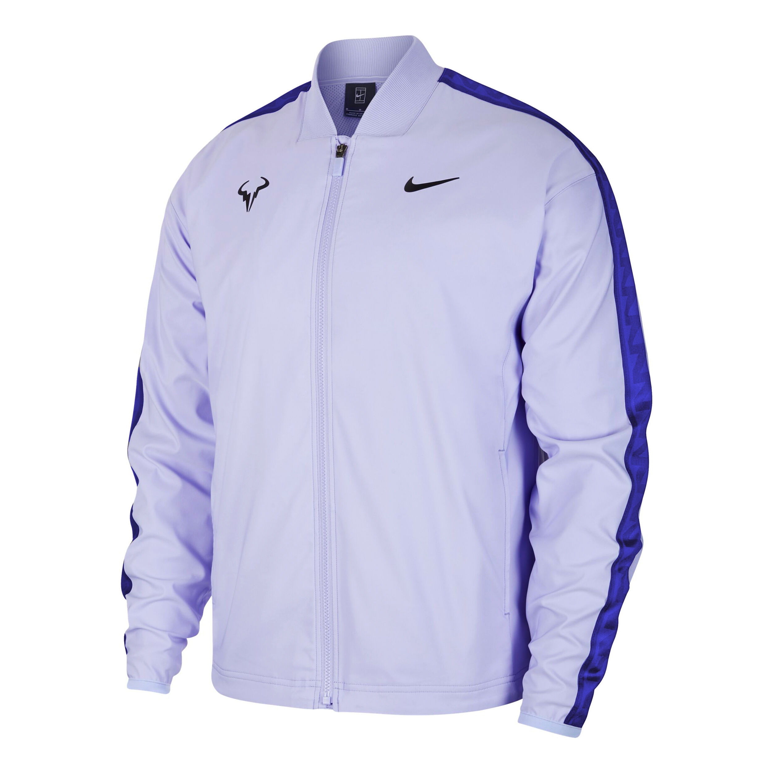 Rafael Nadal Training Jacket Men Lilac Black