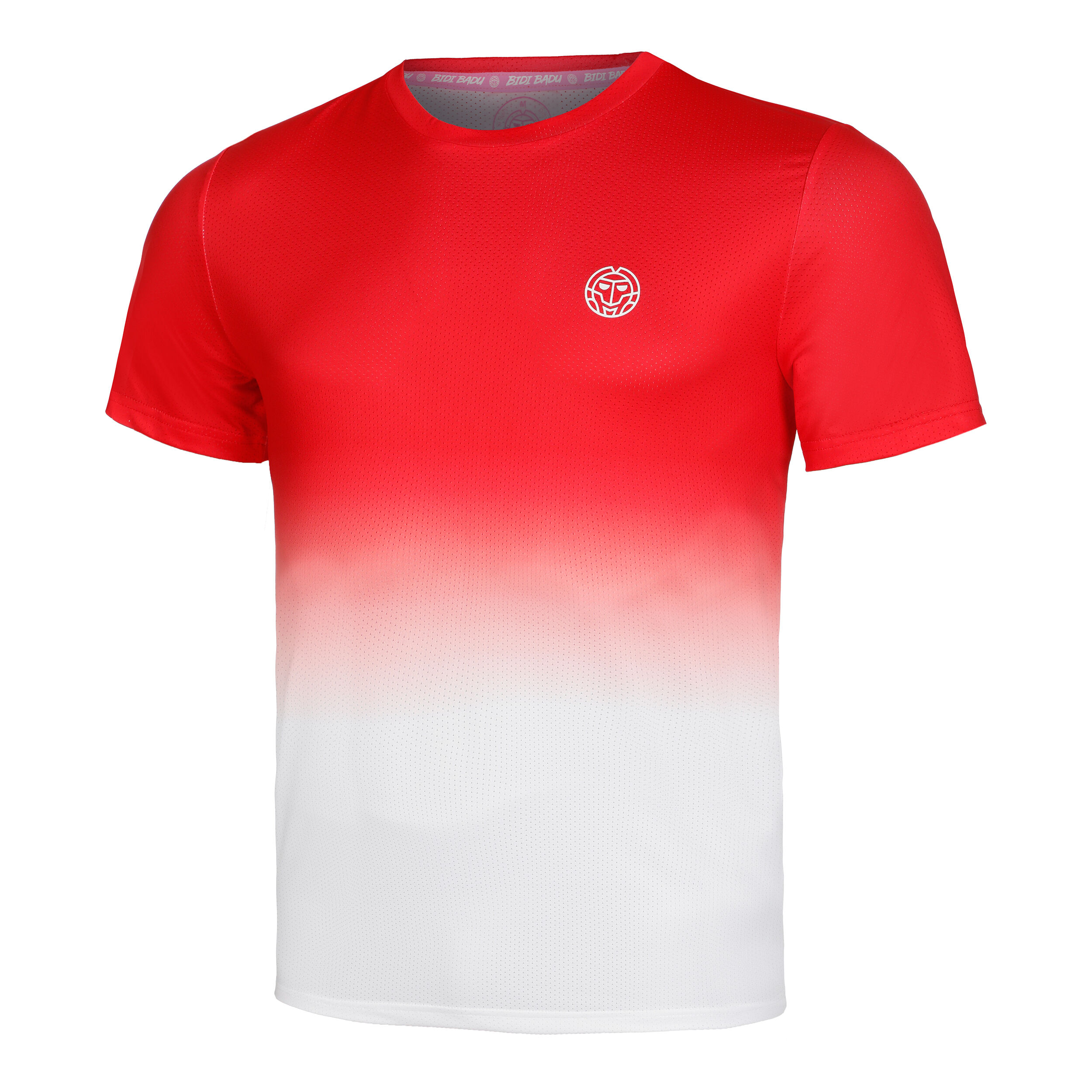 Red and white t shirt mens outlet