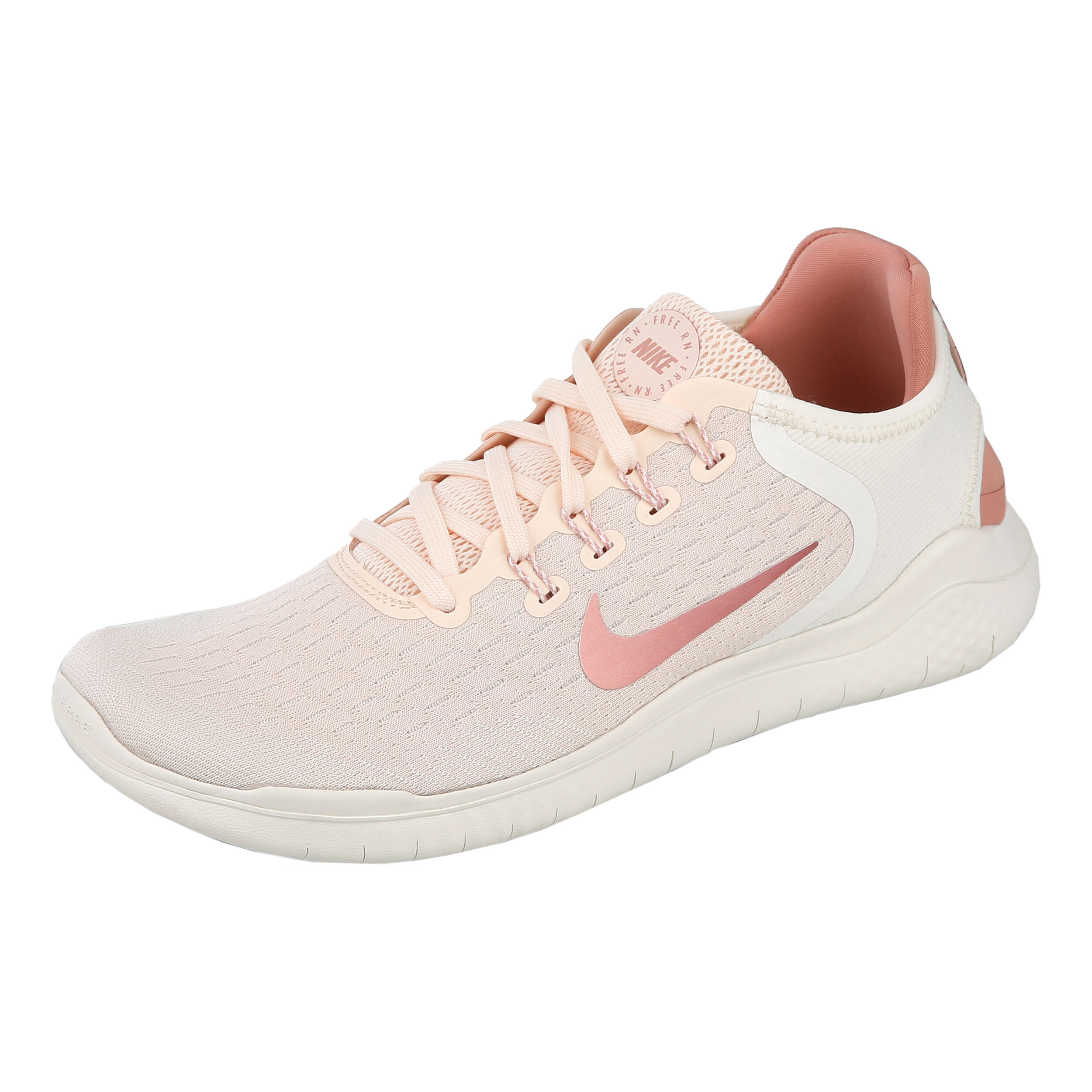 Nike free rn 2018 women's pink store