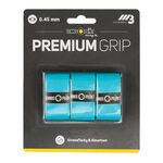 Tennis-Point Overgrips Tennis-Point Premium Grip 3 Pack-Blue