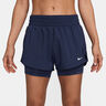 One Dri-Fit Mid Rise 3In 2N1 Shorts Women-Dark Blue