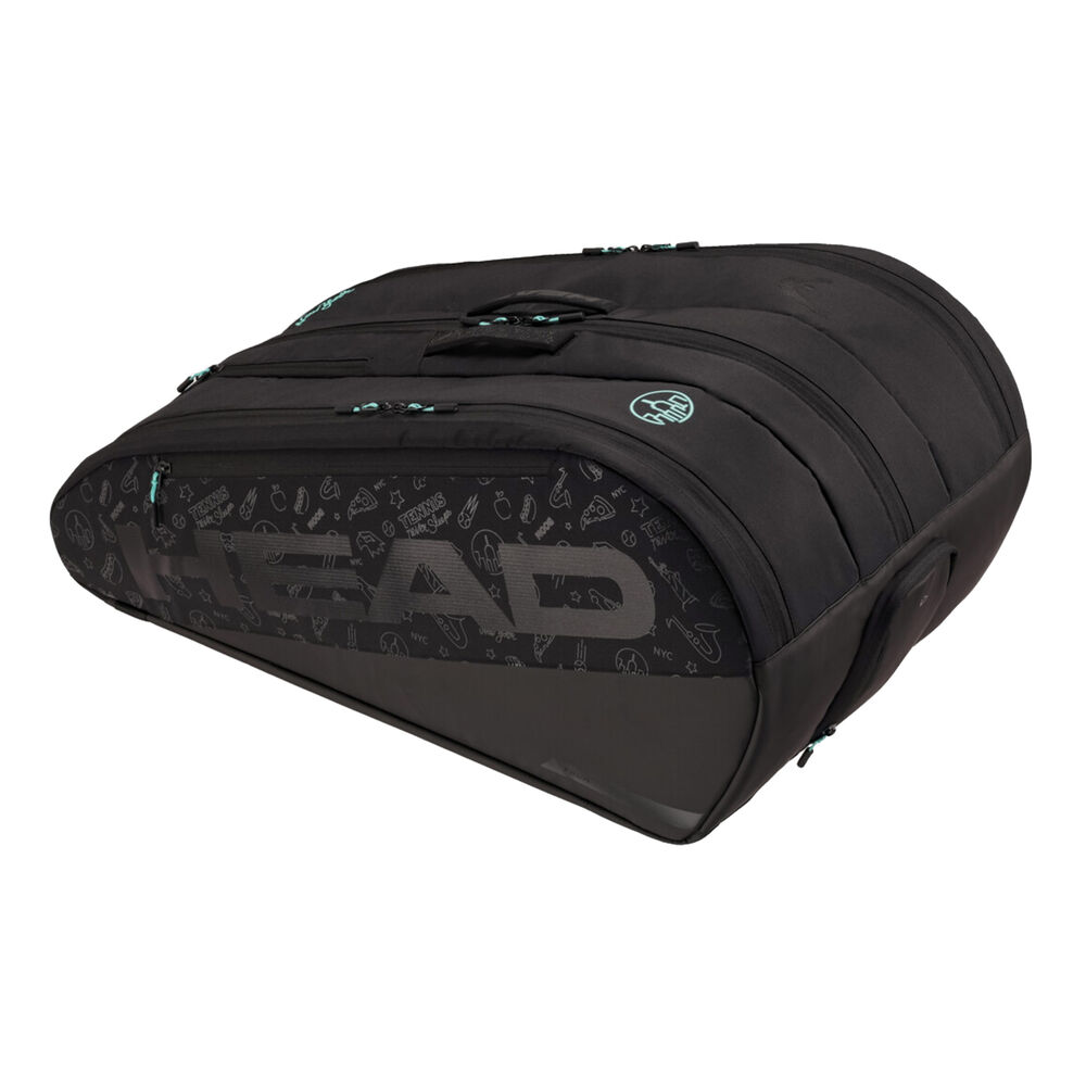 Head Tour XL Neon 2025 Racket Bag 12 Pack black