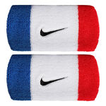 Nike Clothing Nike Swoosh Classic Doublewide Wristband Unisex - blue, red