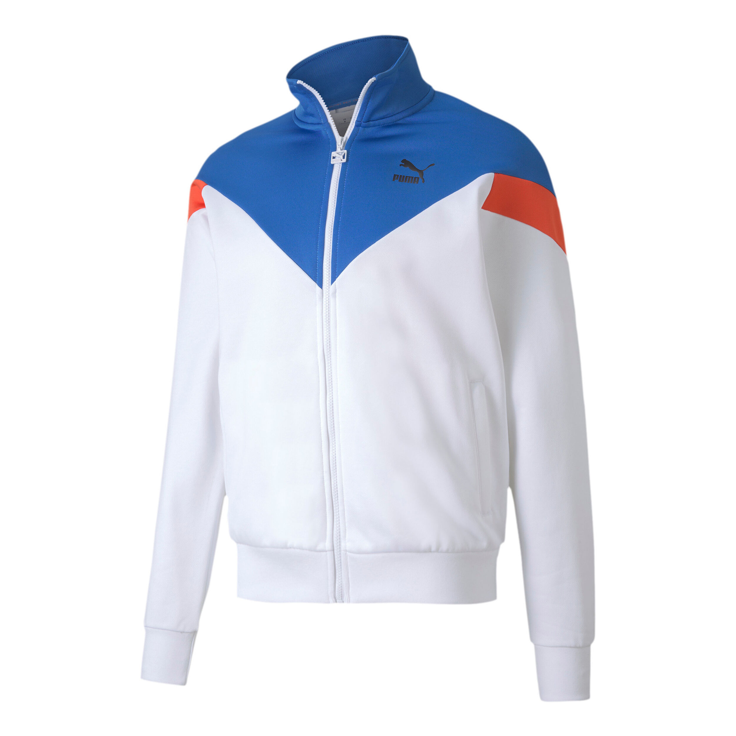 Buy Puma Iconic MCS Track Training Jacket Men White Blue online Tennis Point UK