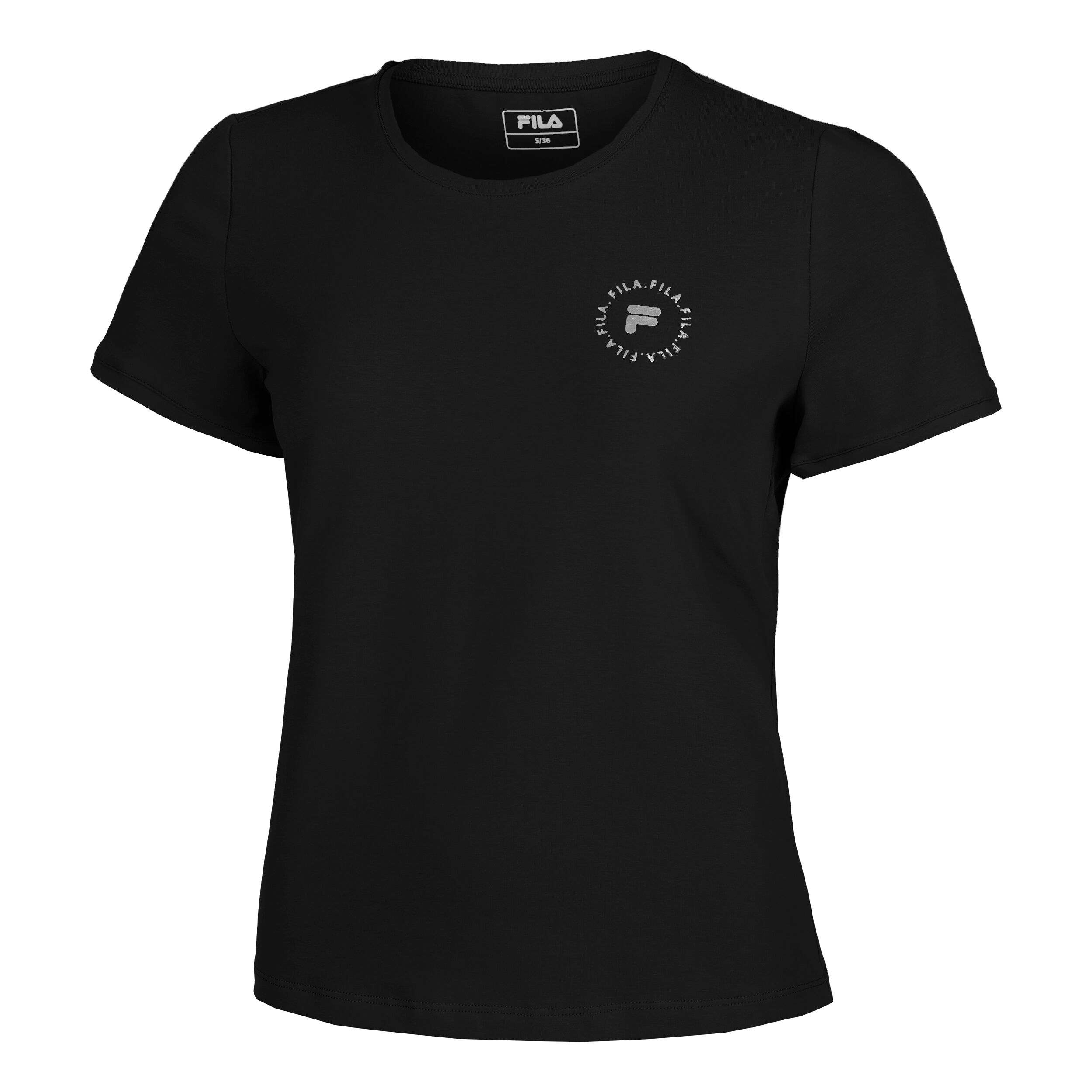 Black store fila shirt
