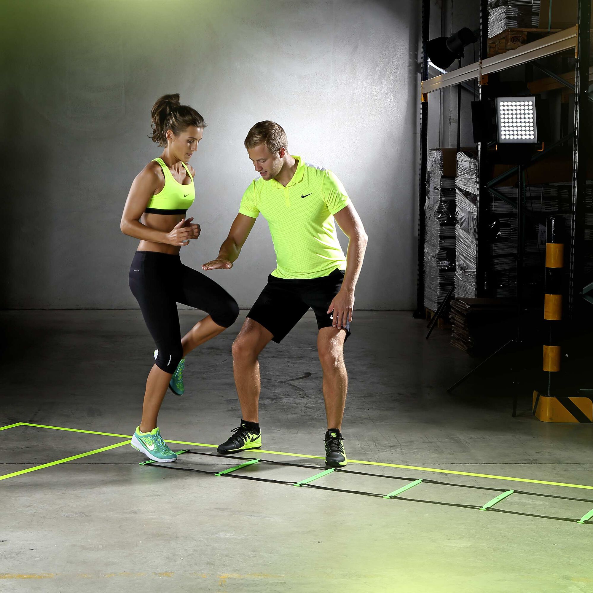 Buy TOOLZ Agility Ladder 8m Green, Black online Tennis Point UK