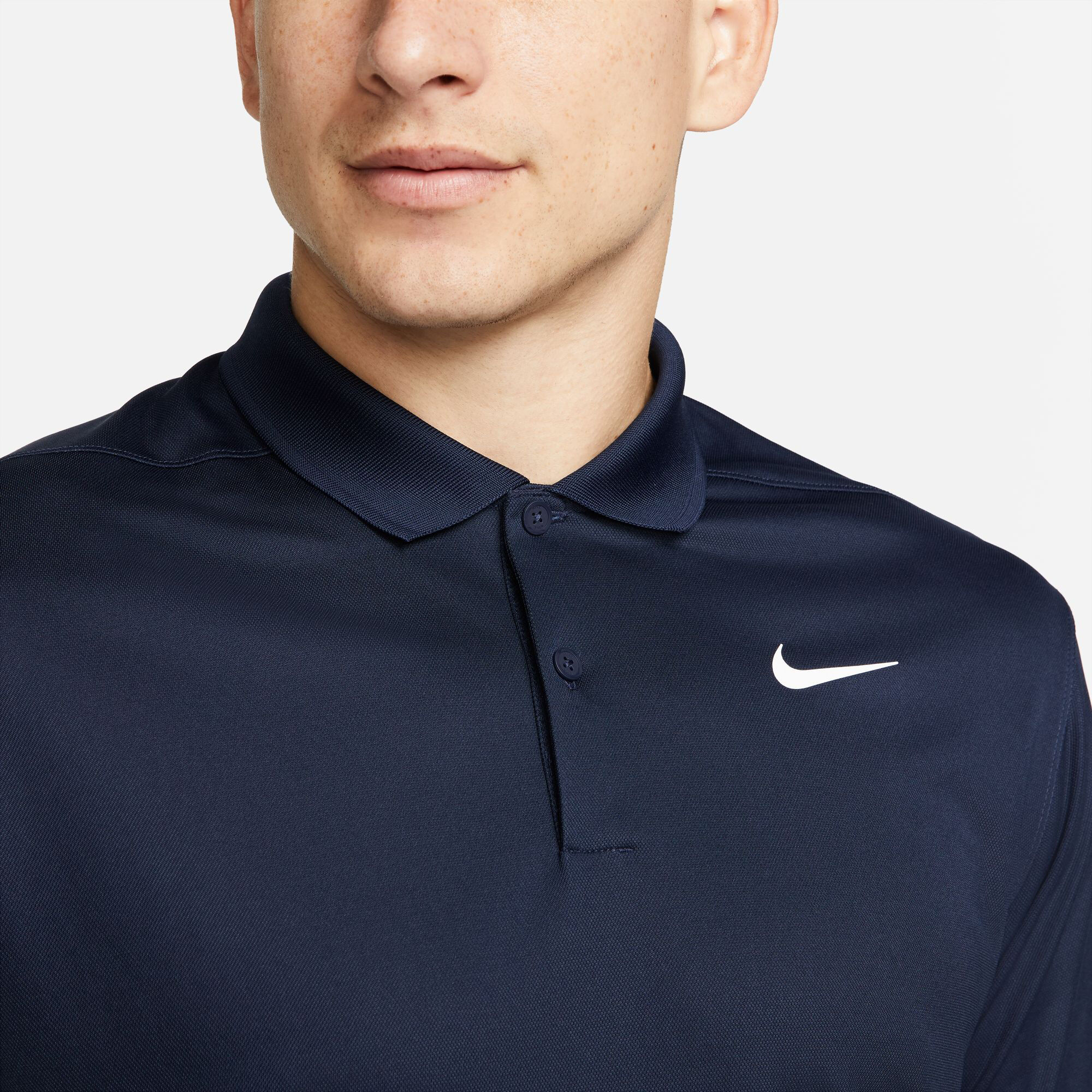 Dri Fit Polo Men Dark Blue