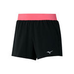 Mizuno Clothing Mizuno Alpha 4.5in Shorts Women-Black,Pink