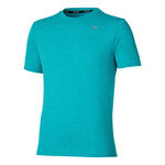 Mizuno Clothing Mizuno Core Impulse Running Shirt Men-Blue