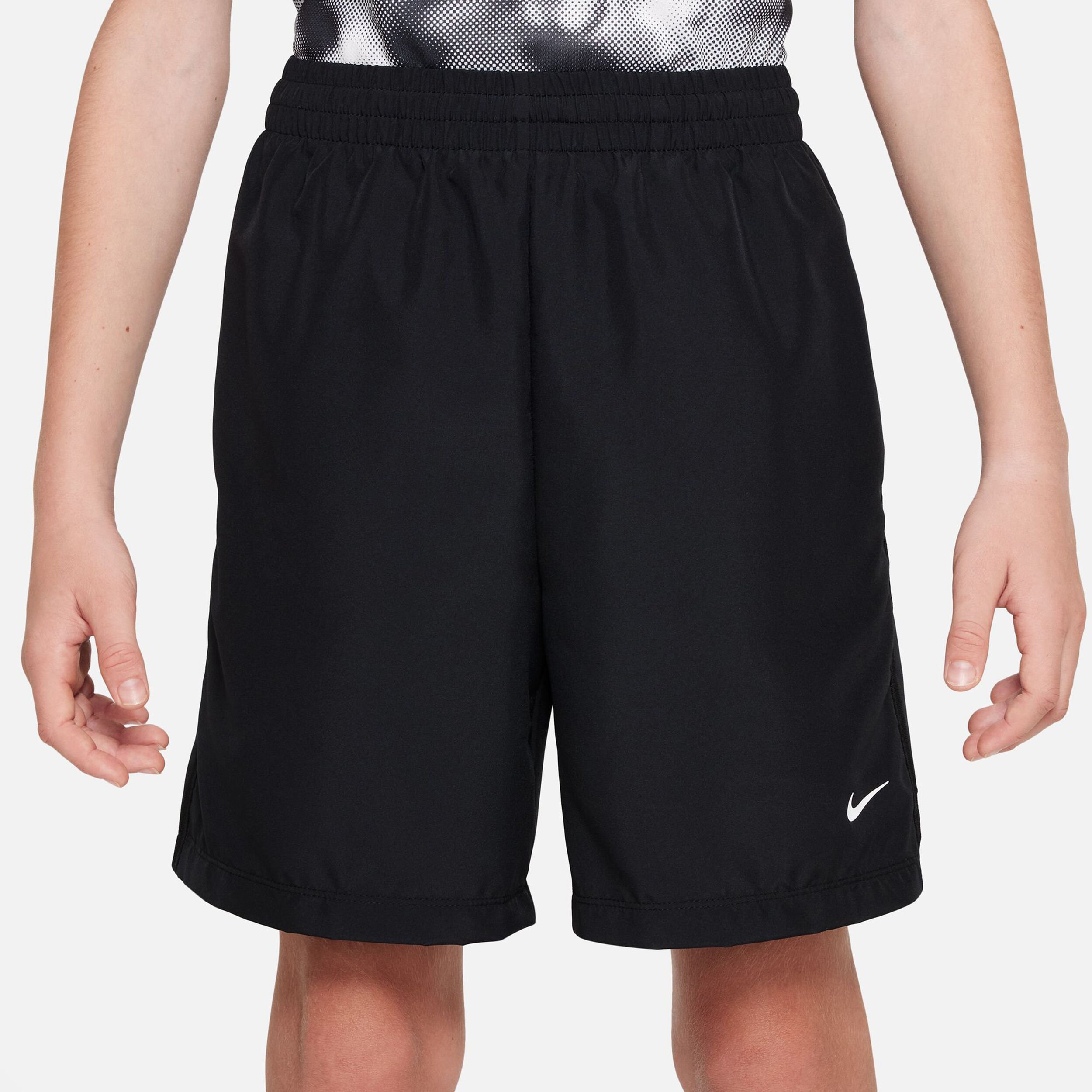 Solid black nike shorts shop