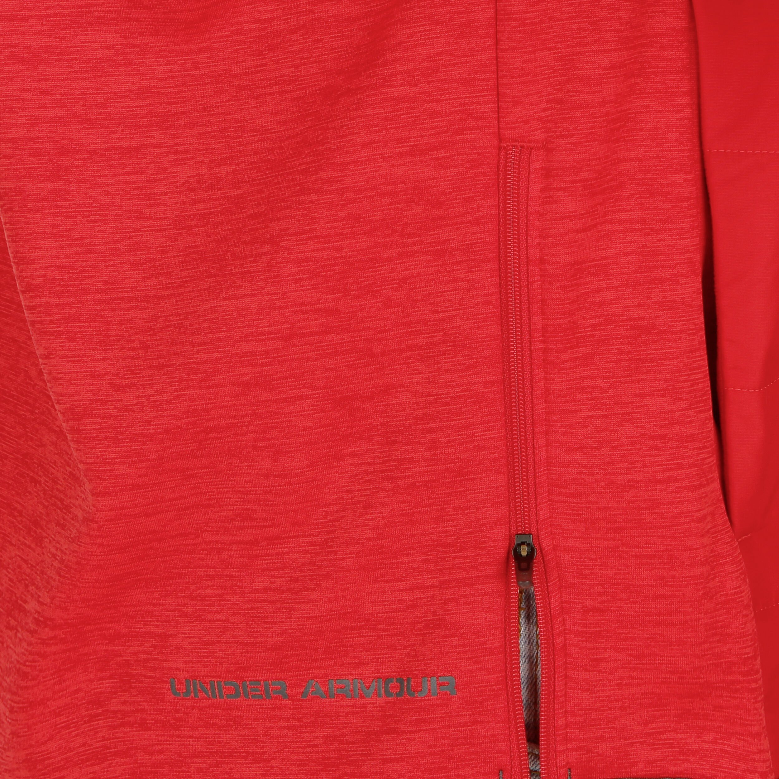 Under armour store swacket men red