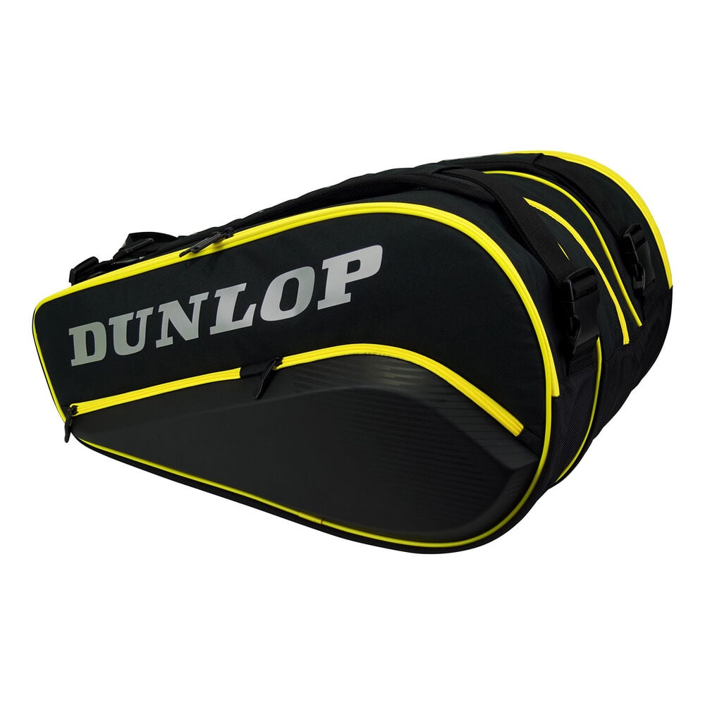 Dunlop Elite Thermo Padel Racket Bag-Black,Yellow