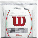 Wilson Wilson  Champions Choice Duo, silber String set 12,2m - silver