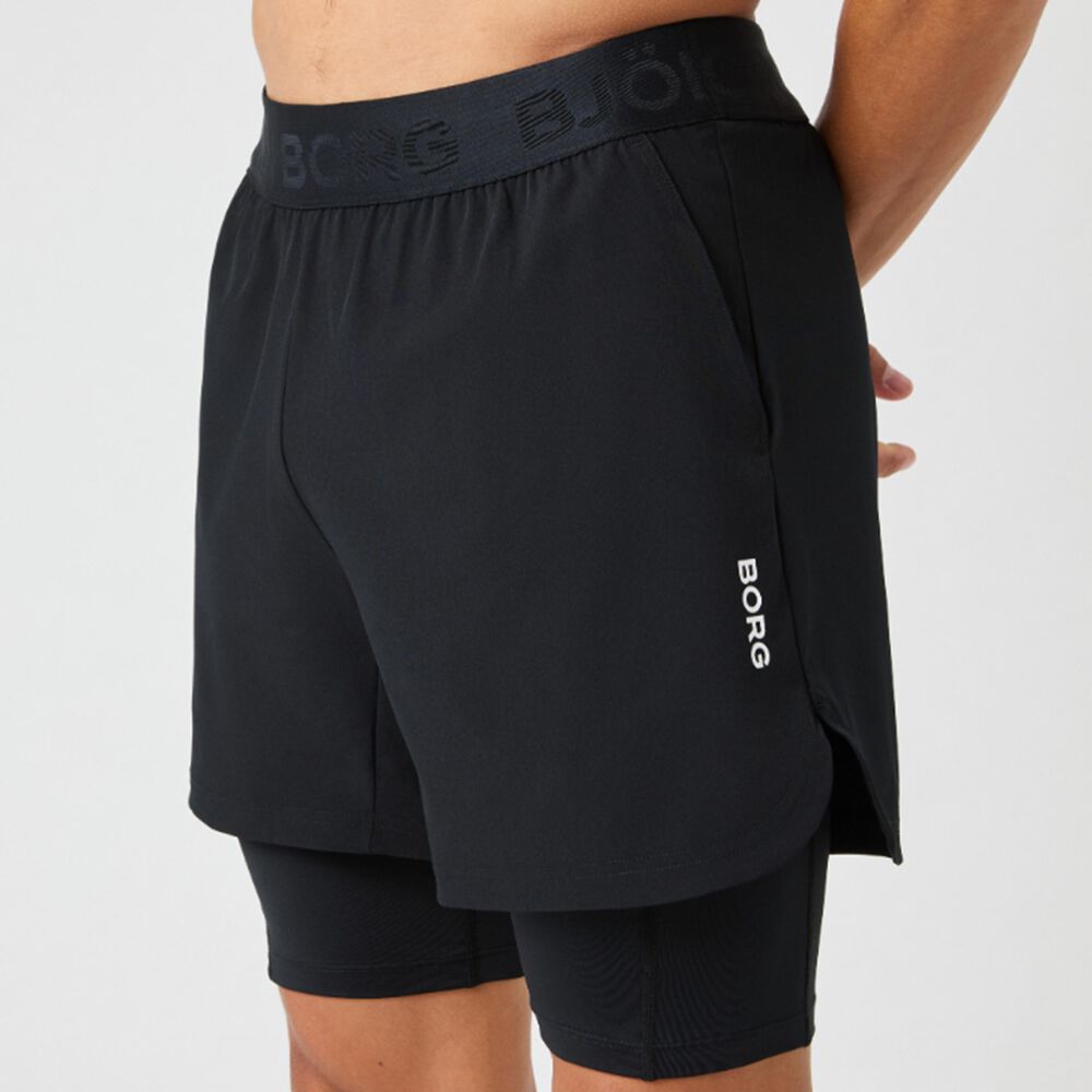 Björn Borg 2 In 1 Shorts Men black
