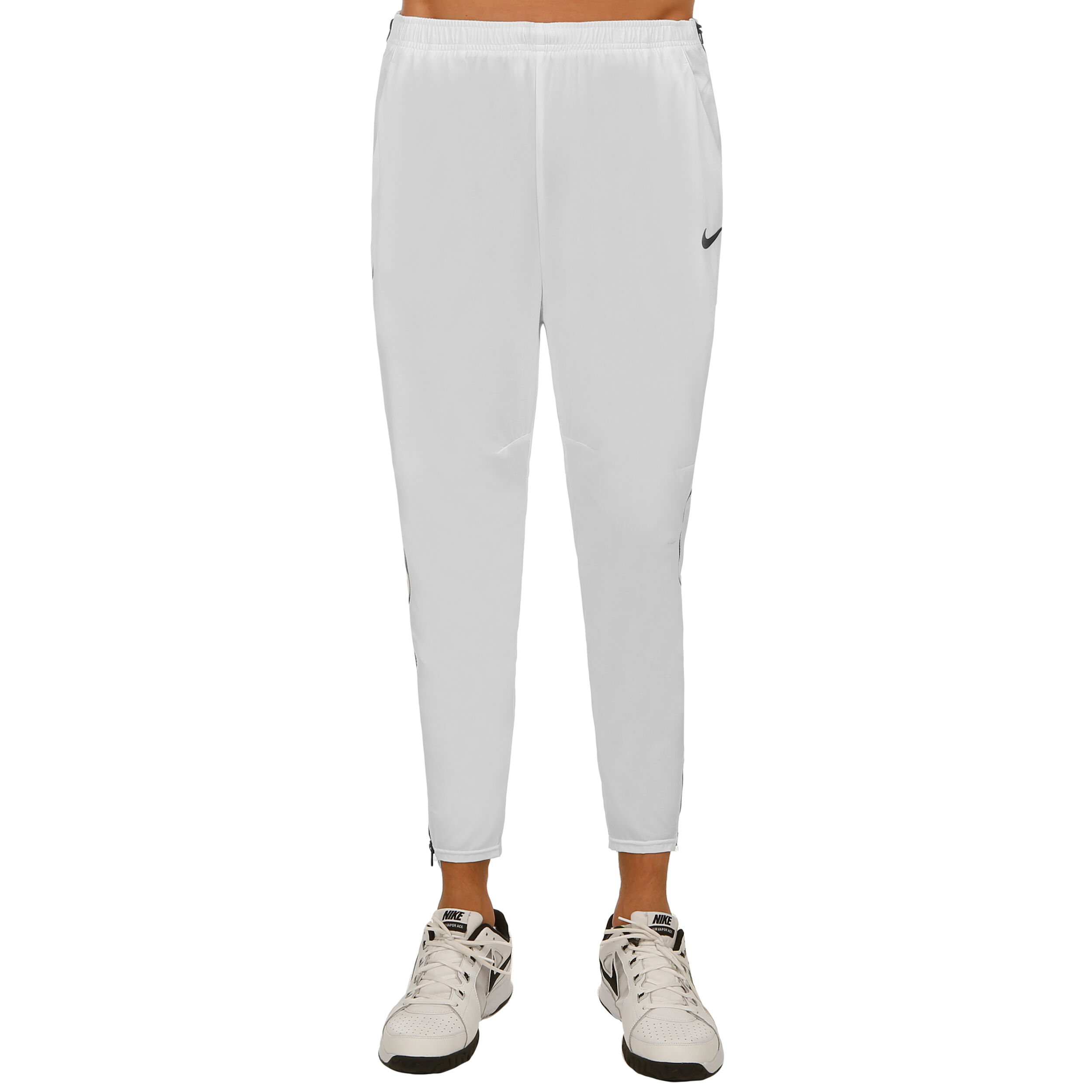 Court Flex Training Pants Men White Dark Blue