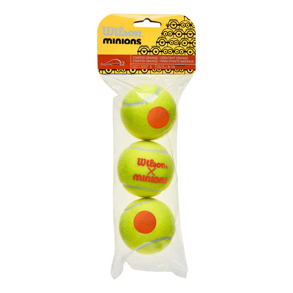 Wilson Minions Stage 2 3 Ball Tube