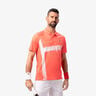 Djokovic Polo Men-Coral,White