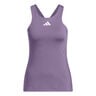 Y Tank Top Women-Violet,White