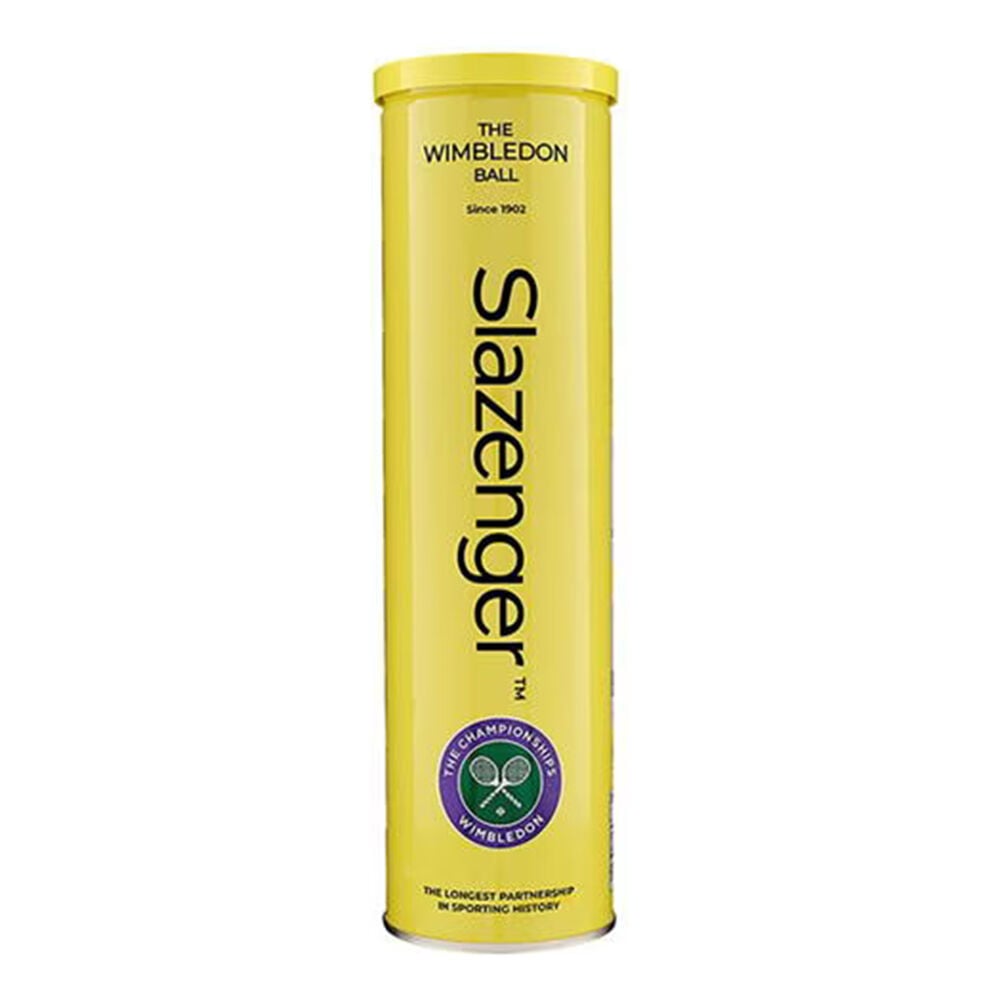 Slazenger Wimbledon 4 Ball Tube