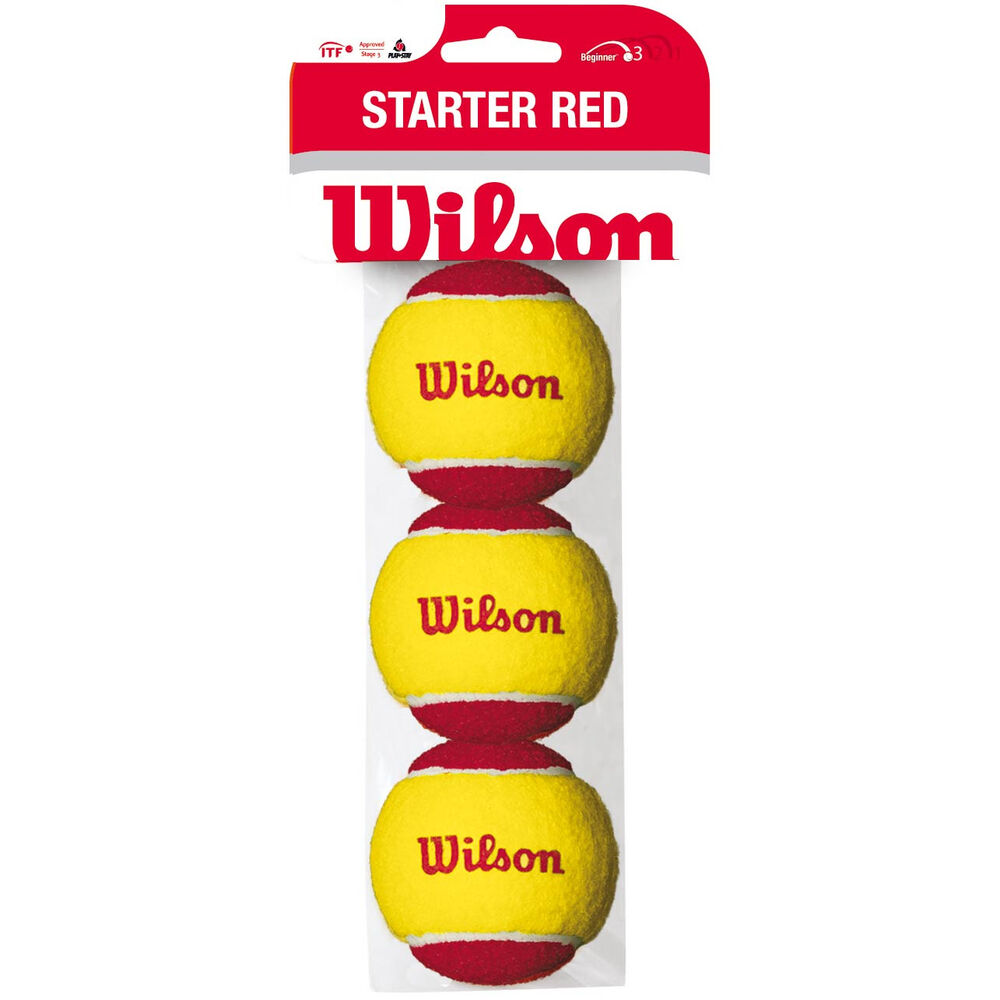 Wilson Starter Balls (Stage 3) 3 Pack Wilson Starter Balls (Stage 3) 3 Pack