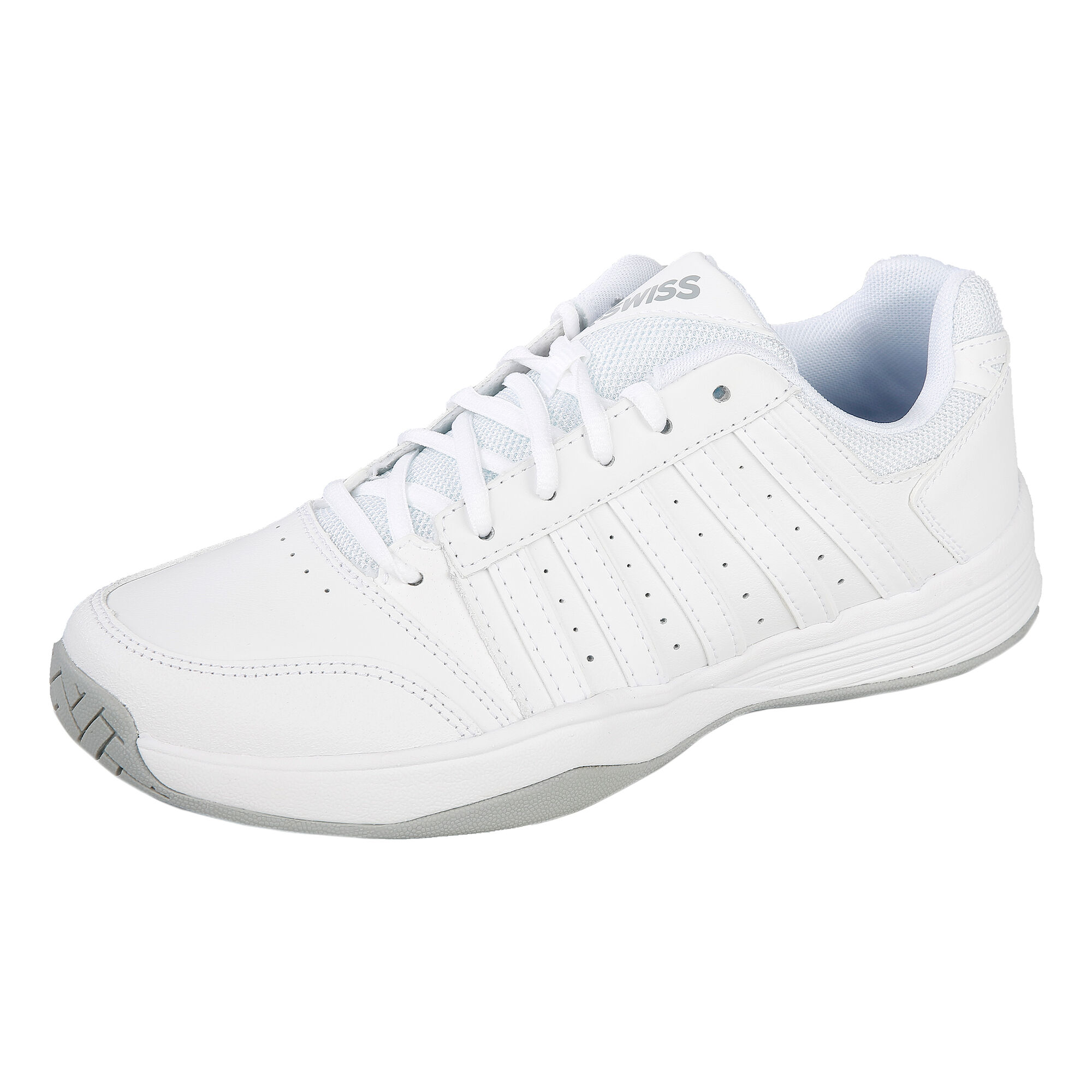 Buy K Swiss Court Smash All Court Shoe Women White Grey online